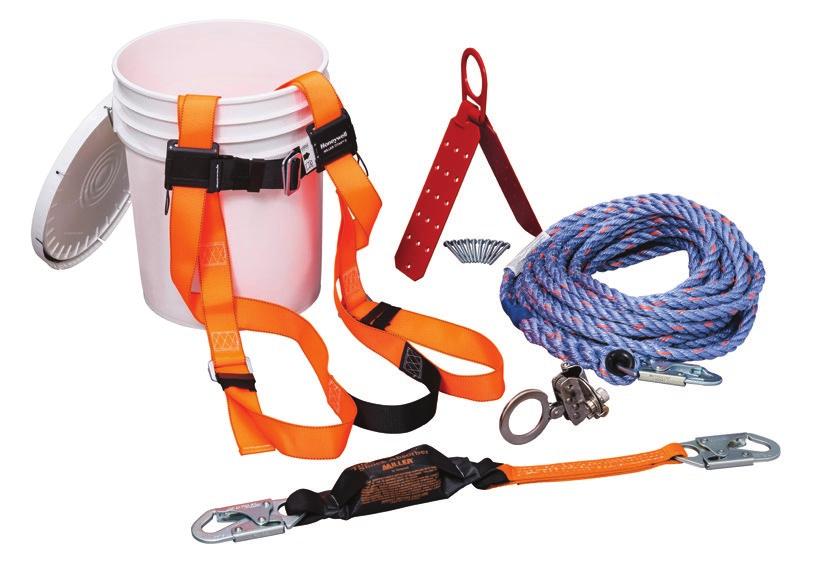 CONFINED SPACE & RESCUE/DESCENT Titan II B-Compliant Roof Kit Lightweight, Full-Body Harness (T4200/UAK) Fully-adjustable, non-stretch harness w/mating buckle leg straps Versatile, Reusable Roof