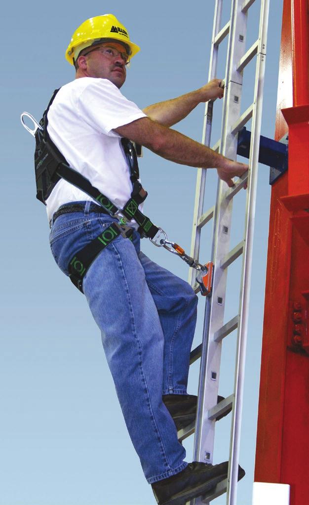 CLIMBING & FALL RESTRAINT Miller GlideLoc Vertical Height Access Ladder System Kits GlideLoc Ladder Systems provide an innovative solution for vertical climbing that is easy to use, requires minimal