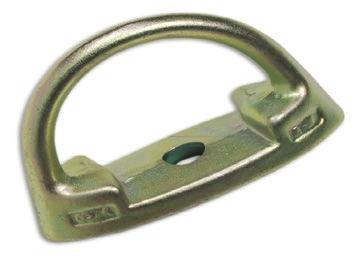 (50 mm) heavy-duty polyester web with small D-ring which passes through the large D-ring to form loop around anchor;