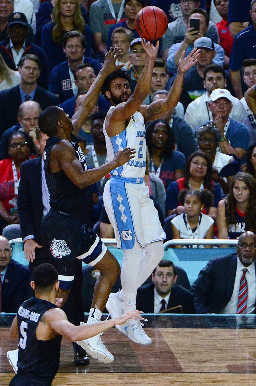 The 13 attempts were the most ever by a Tar Heel in an NCAA Tournament game and equaled the second-most by a Tar Heel in the Roy Williams era.