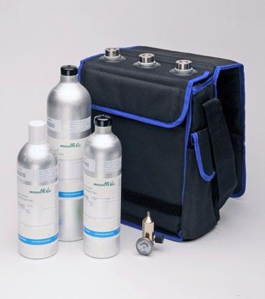 Comprehensive canister range Air Products canister range allows users to achieve the ideal compromise between gas capacity and portability.