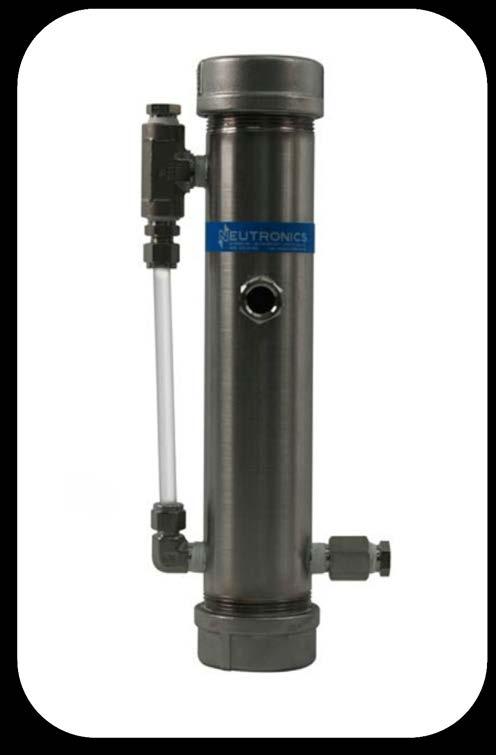 Negative pressure autodrain 25 Reduces maintenance by continuously draining
