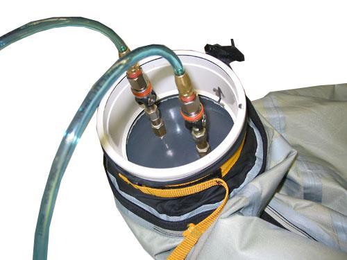 31). Figure 31. Hoses connected to neck plug. j.