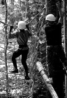 You will discover that the dynamics of your group s interaction on the ropes course are the same back at work or home.