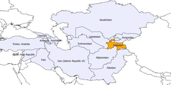 Tajikistan PCP-FMD Stage 2013 1 2014 1 OIE PVS evaluation 2009 Provisional Roadmap 2014 Validated stages Provisional stages (not