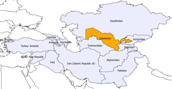 Uzbekistan PCP-FMD Stage 2013 1 2014 1 Validated stages Provisional Roadmap 2014 OIE PVS evaluation 2007 Provisional stages (not validated) 2008 2009 2010 2011ǂ 2012 2013 2014 2015 2016 2017 2018
