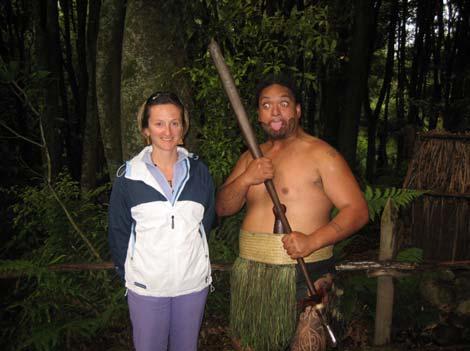 What amazed us the most in the Rotorua area was our first close encounter