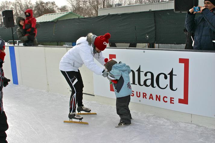 skating in Canada: