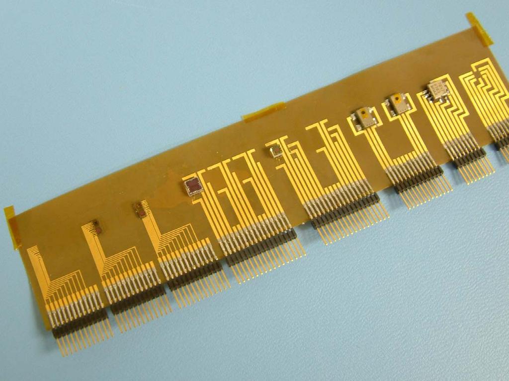 Flexible MEMS Array (Pressure, Humidity, Temperature, Microphone, 2-axis Accelerometer) Absolute Pressure Pressure, Humidity, Temp.