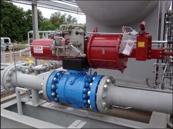 DOUBLE ACTUATED VALVES Drive to reduce costs/weight results in using more double actuated valves instead of spring only