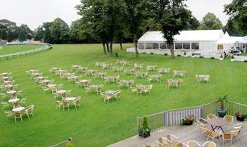 From our purpose built marquees to the Champagne Lawn and private