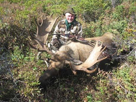 Moose hunting was also exceptional in Newfoundland as usual with over