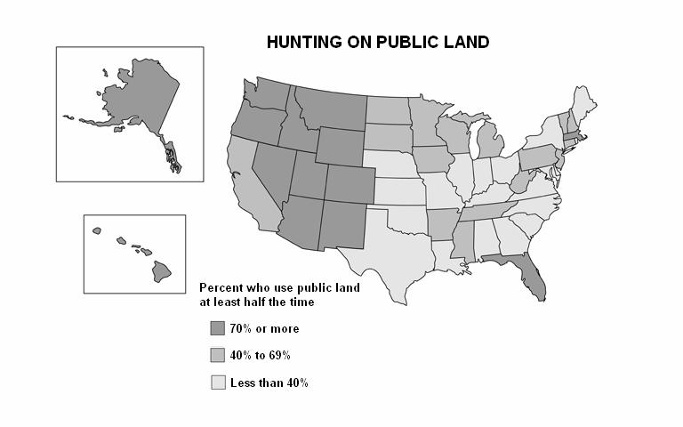 hunting by state. Figure 2.9.