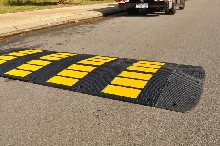 3.4.6 Speed Bumps/Humps Speed bumps / humps are defined as a raised area of the road, which deflects both the wheels and frame of a traversing vehicle.