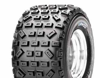 The small knob design allows a rider to cut a specific tread pattern into the tire to match racing conditions. Great for intermediate ATV motocross terrains. M957 Front AT19X6-10 4 19.0 6.1 10X5.