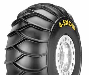 It features a reversible tread design for optimum traction on snow and ice. The soft compound remains flexible in cold weather for better grip. M910 AT22x10-8 2 23.2 9.6 8X8.