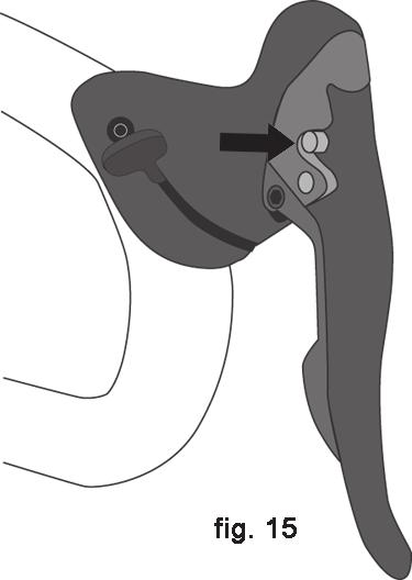 If your hands are too small to operate the levers comfortably, consult your dealer before riding the bike. The lever reach may be adjustable; or you may need a different brake lever design.