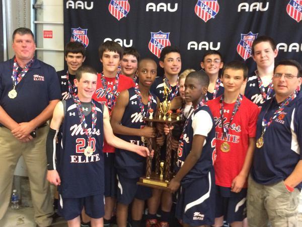 CLASS OF 2020 Mass Elite 7 th graders accomplished many big things this past Spring season winning both an AAU State Championship and also earning 2 bids to compete at AAU Nationals this Summer.