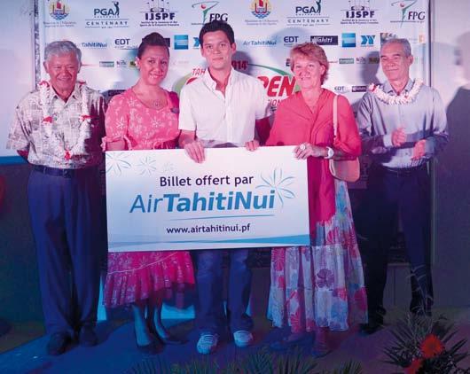 TAHITI GOLF THE SCHEDULE AWARDS EVENING For this 31st edition, The French Polynesian Golf Federation and Tahiti Expert Events will bring you an exceptional evening for the awards ceremony.