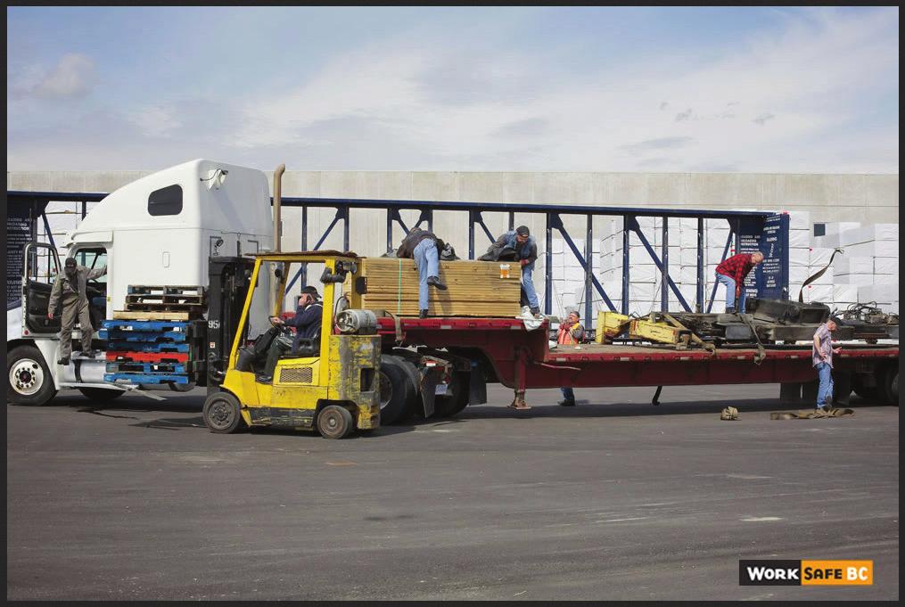 Figure 10: Photo 1 Trucking Safety [2013] WorkSafeBC Source:http://www2.worksafebc.