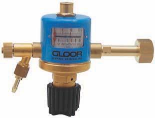 The characteristics and applications are the same as for Type 51. Pressure Regulator with Pressure Indication Art.