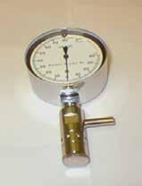 00 Manometer with Adjustable Pop-Off 2.5 to 3.