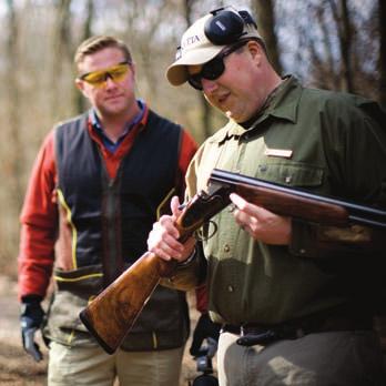 Outdoorsman SHOTGUN SPORTS SHOTGUN SPORTS A timeless tradition with its roots coming from England, sporting clays is a classic shotgun experience perfected over the years into an