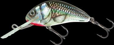 CRANKBAITS & TWITCHBAITS JERKBAIT & PULLBAITS VERTICAL LURES SURFACE LURES How to fish with Hornet These lures are excellent for upstream fishing: just keep the retrieve speed slightly faster than