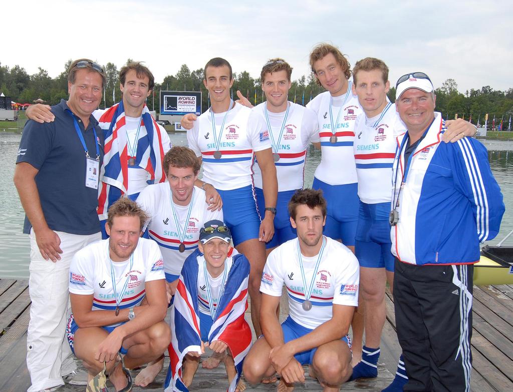 3 September 2007 We have two guys who never won a medal who have won a medal now. Smith is in the top boat! Juergen Grobler.