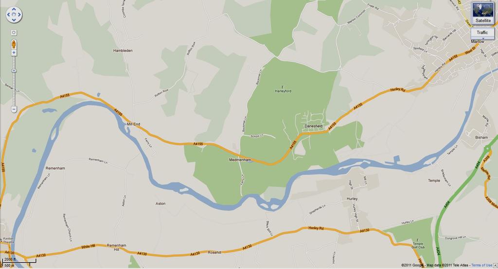 Berk shir e ba nk Finish Marlow Higginson Park 14km Temple Lock 11.8km Hambleden Lock 4km Medmenham 7.