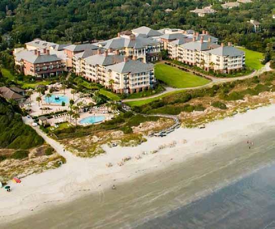 The crown jewel in a spectacular seaside setting, The Sanctuary at Kiawah Island Golf Resort recreates the ambiance of a grand southern seaside mansion.