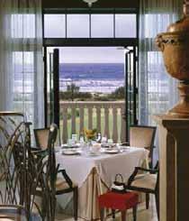 Overlooking the hotel s outdoor pools and the Atlantic Ocean, Loggerhead Grill features classic American