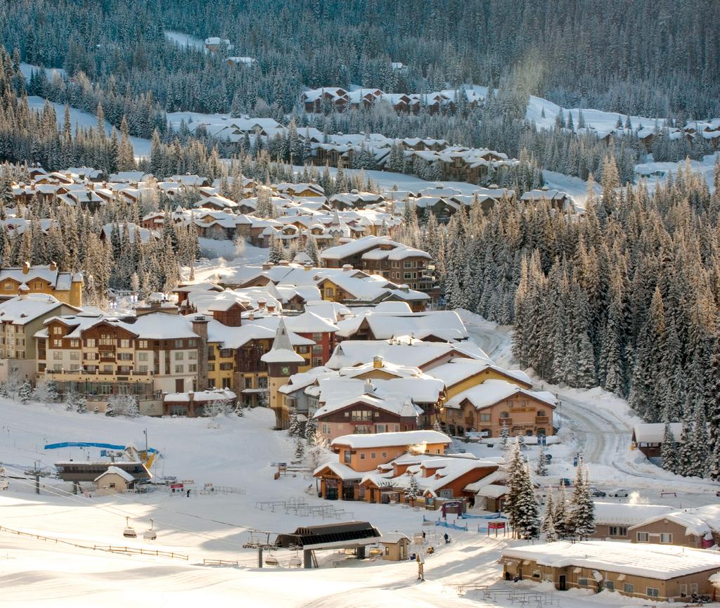 Canada Sun Peaks Resort, British Columbia Our Resorts Located in the Monashee mountains in British Columbia, Sun Peaks Resort has three mountains all leading directly to the door of your hotel.