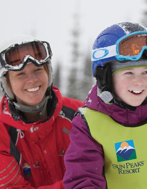 I am sure that the expert training you ll receive at Sun Peaks Resort will exceed your expectations, and that your Canadian experience will add to your life skills.