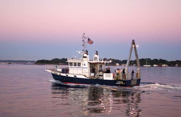 The nimble and speedy Tioga mostly plies the waters around Cape Cod,