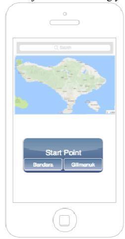 The system will provide the shortest path information that will be passed to go to the diving location on the island of Bali. This page looks like in Fig. 8. Fig. 8. Mapping the Diving Locations Fig.