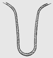 intertwining of strands of smaller rope or ropes to prevent a rope un-reeving or to provide handhold, weight or a stopper on any part of the rope. 46.