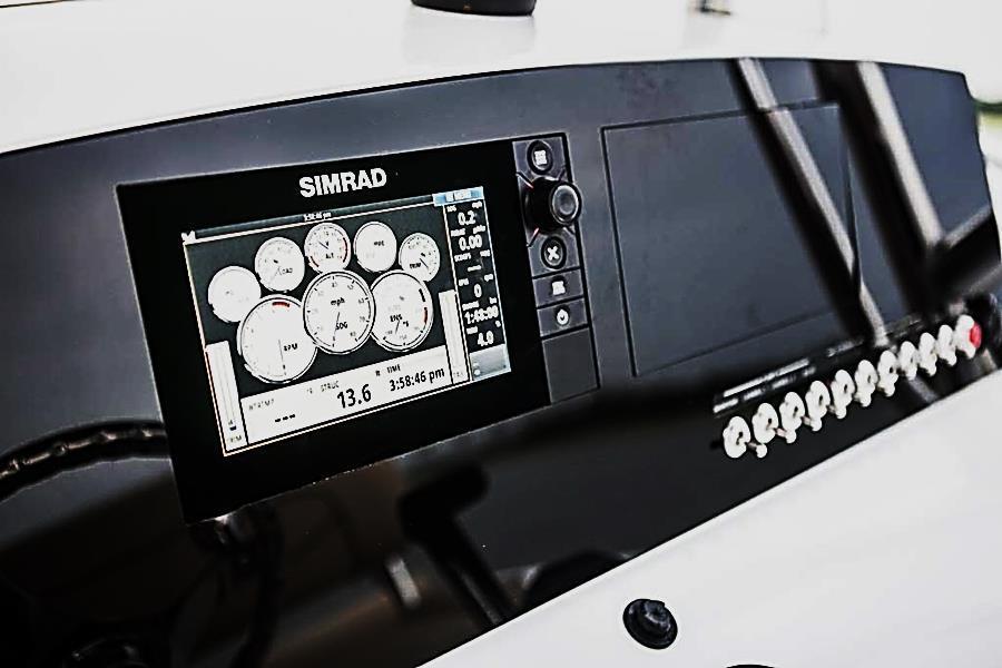 Introduced Simrad NSS EVO2 Multi function display into all boat lines and models EVO2 integrates all the functions of the