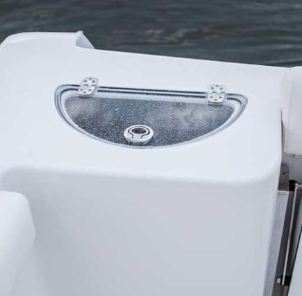 You may operate your livewell by opening the high speed pickup valve in the bilge area of your boat.