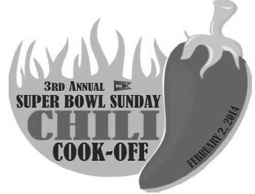If the Chili and Sides are not man enough for Your Super Bowl size appetite, the BBQ pits will be fired up and ready for grilling.