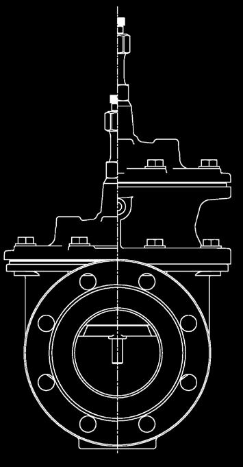 Hydrobloc control valve XGS and XG: Globe pattern main valve ø B Double chamber (XG design)* C Single chamber D H A XGS design XG design DN A** B C D Weigh*** B C D H Weigh*** Weigh*** mini mini