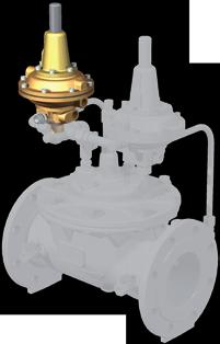 Hydro-savy float valve Serie K3 20 Pilot frost