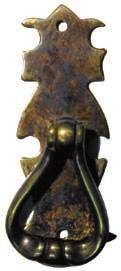 WARDROBE / PEDESTAL HANDLES 1685 1686 1686 3068 1685 Pedestal handle. Finish - ANT.