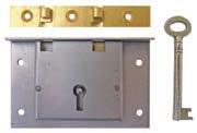 to pin 50mm 1404 Cut cupboard lock. L/H (illustrated). 10.
