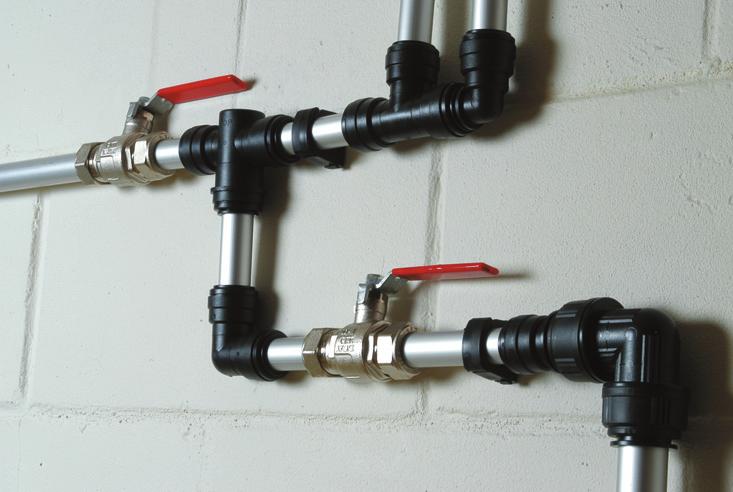 SIMPLAIR PIPING INGERSOLL-RAND SIMPLAIR PIPING With push-in fittings and lightweight