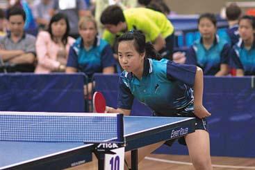 Earlier this year, she made a clean sweep of the cadet events at the World Junior Circuit event on the Gold Coast in Australia, winning the Girls Cadet Singles, Girls Cadet Doubles and Girls Cadet