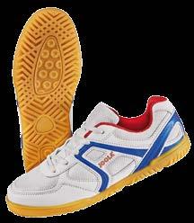 SPORTSWEAR 71 TOUCH The classic among table tennis shoes, Touch has been upgraded with a new appealing design.