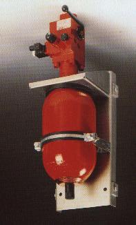 off valve (3), manually operated safety valve (4) and in addition