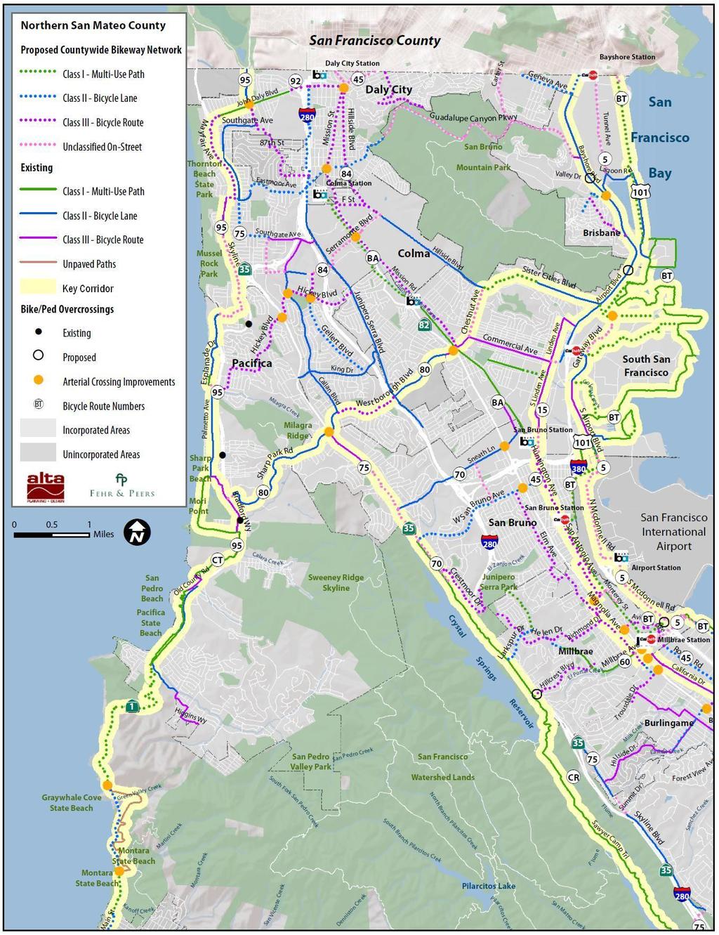 San Mateo County Comprehensive Bicycle and Pedestrian Plan