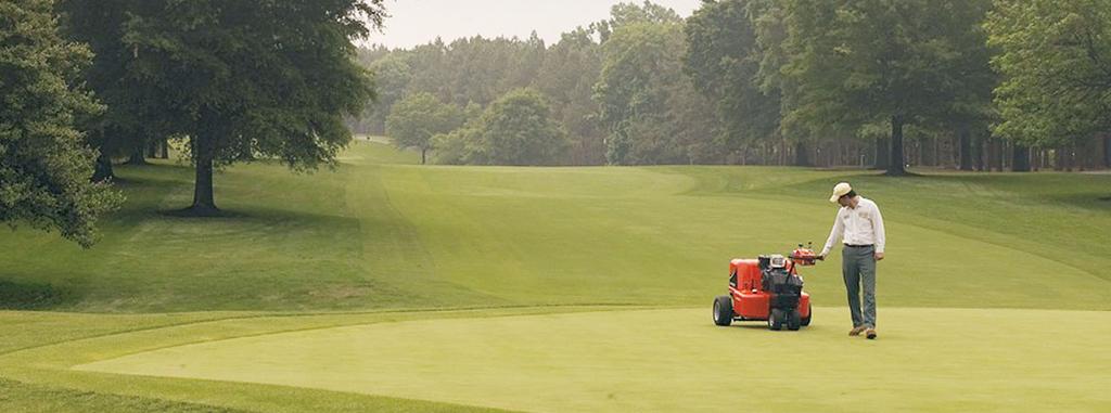 The USGA recommends that you remove 20 percent of your greens area by core aerating every year. The Greensaire 24 with the new quad tine holders will remove 11.